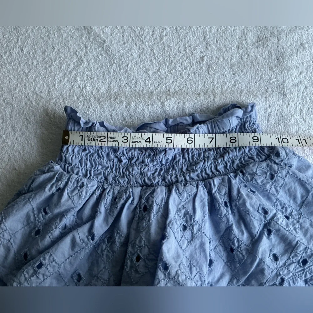 Abercrombie Kids Silver Layered Skirt